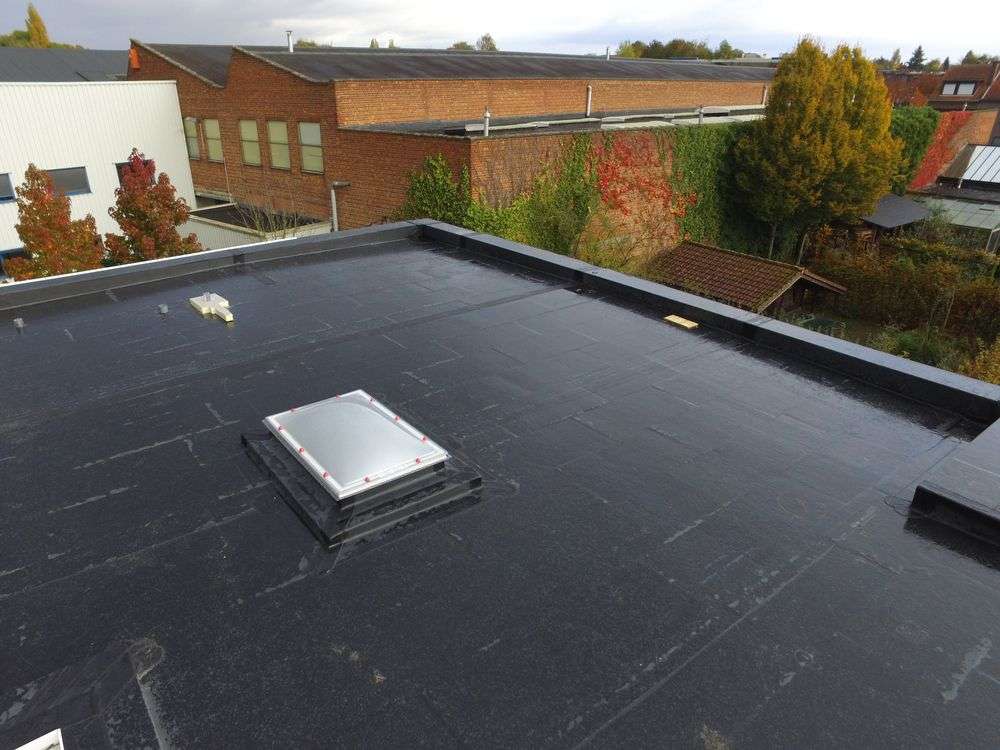 EPDM op plat dak aanbrengen in 0347